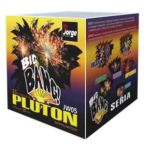 JW05 Big Bang Pluton Jorge Big Bang Serie Big Bang Seria Vuurwerkbatterij Jorge Fireworks Cake Compact T&T Fireworks